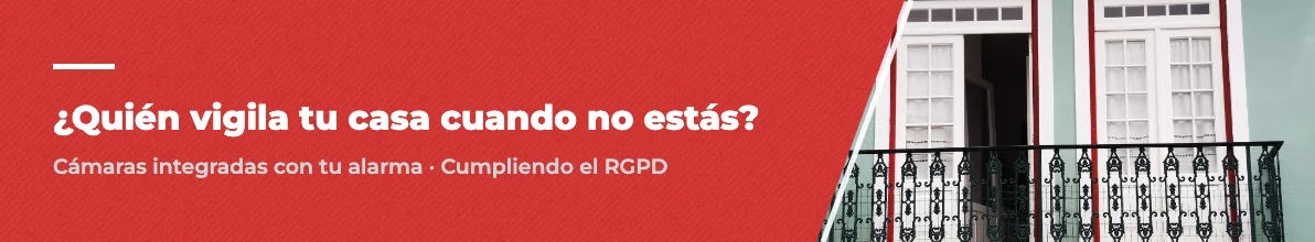 Banner de SystemDe: cámaras integradas con tu alarma y cumpliendo el RGPD